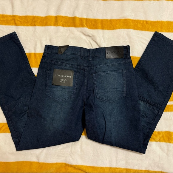 Steve’s Jeans brand Boy’s size 16 biker style straight leg jeans - Picture 2 of 5